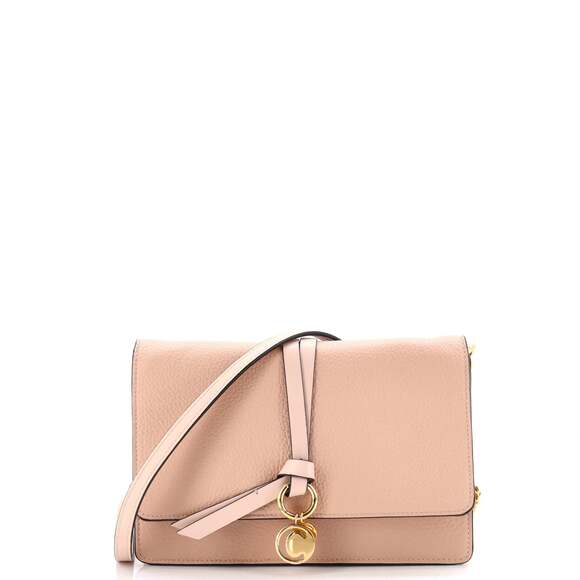 Chloe Handbags - Chloe Alphabet Chain Clutch Bag Leather #255178C66B